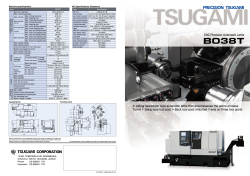 A sliding headstock type automatic lathe that encompasses the