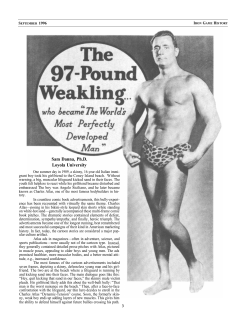 The 97-Pound Weakling&hellip;who became The Worlds Most