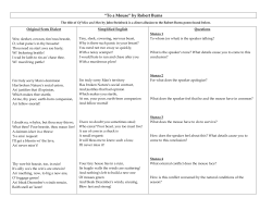 To a Mouse - Humble ISD