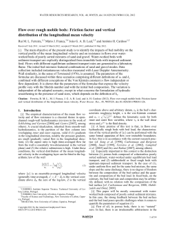 Flow over rough mobile beds: Friction factor and vertical distribution