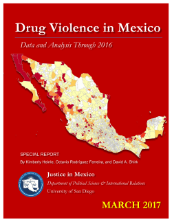 Drug Violence in Mexico