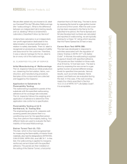 Underwriter`s Laboratory Classified Products