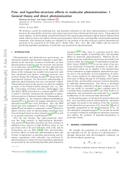 Fine-and hyperfine-structure effects in molecular photoionization: I