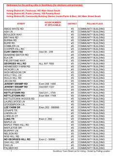 AMOS WHITE RD #3 COMMUNITY BUILDING ASH LN #3
