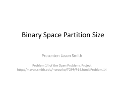 Binary Space Partition Size Open Problem 14