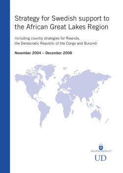 African Great Lakes Region 2004-2008