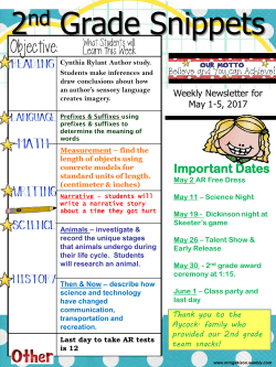 Newsletter 5 - 1