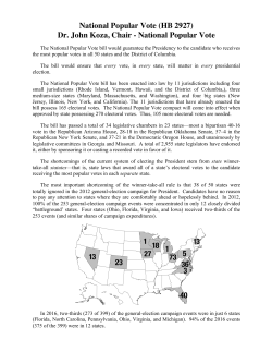 John Koza testimony - Oregon Legislative Information System