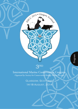 International Marine Conservation Congress