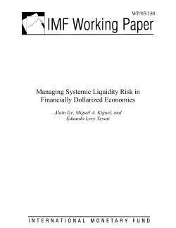 IMF - Eduardo Levy Yeyati