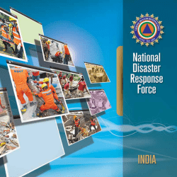 NDRF Brochure 2016