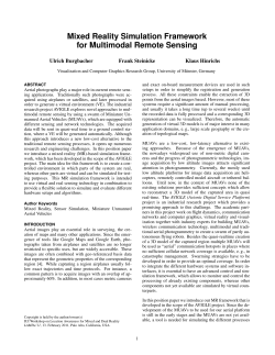 Mixed Reality Simulation Framework for Multimodal Remote