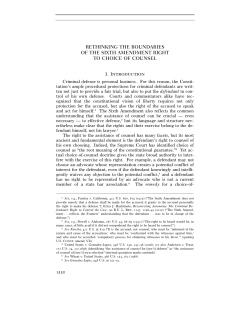 rethinking the boundaries of the sixth amendment right to choice of