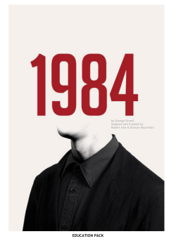 1984 Resource Pack - Melbourne Festival