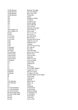 10,000 Maniacs Because The Night 10,000 Maniacs Like The