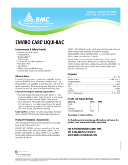 ENVIRO CARE&reg; LIquI-BAC - Iowa Prison Industries