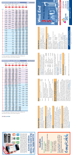 Route 3 - Nashville MTA