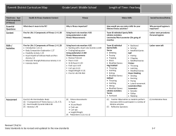 Everett MS Curriculum Map_ 071411