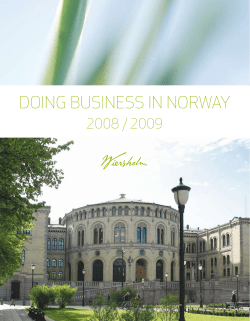 doing business in norway