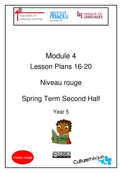 Module 4 - Cultureth&egrave;que