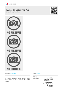 4 Acres on Greenville Ave