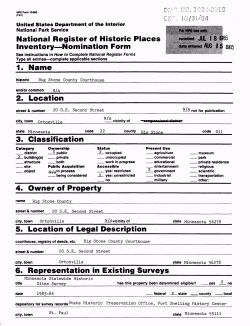 3. Classification - Minnesota Historical Society