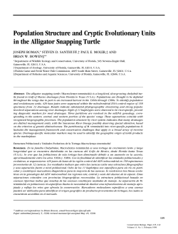 Population Structure and Cryptic Evolutionary Units in the Alligator