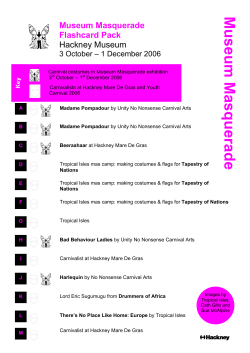 Carnival flashcards - part one