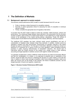 See telecommunications market definition 2009