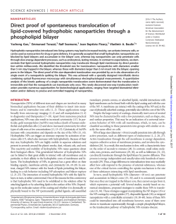 Direct proof of spontaneous translocation of lipid