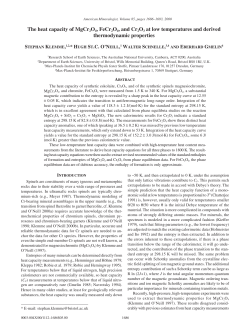 The heat capacity of MgCr2O4, FeCr2O4, and Cr2O3 at low