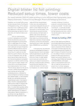 Lower Costs - Atlantic Zeiser