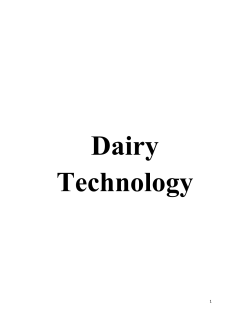 Dairy Technology