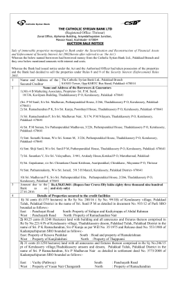 Sale Notice - M/s 4 B Marketing Associates