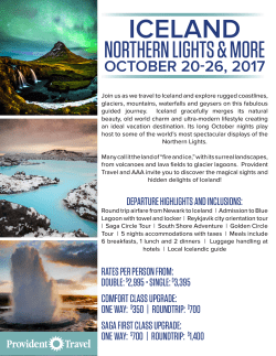 Click here to view/print Iceland Adventure brochure