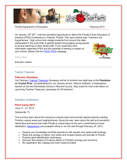 February - Florida Department Of Education