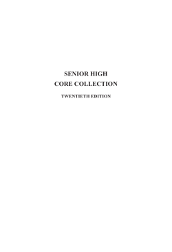 senior high core collection