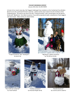 Photos of the Snowmen