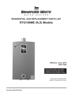 RTG199ME (N,X) Models