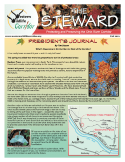 By Tim Sisson - Western Wildlife Corridor