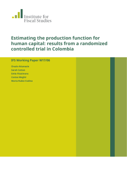 full version - Institute for Fiscal Studies