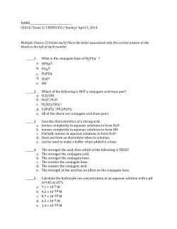 Exam 3/ CHEM1451/ Dooley