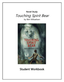 Touching Spirit Bear