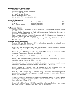 CV - University of Washington