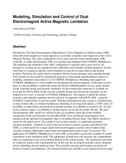 Modeling, Simulation and Control of Dual Electromagnet