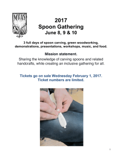 The Spoon Gathering - Milan Village Arts School