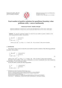 Exact number of positive solutions for quasilinear boundary - PMF-a