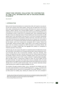credit risk drivers: evaluating the contribution of firm level information