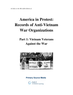 America in Protest: Records of Anti