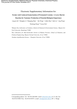 Supplementary Information - Royal Society of Chemistry